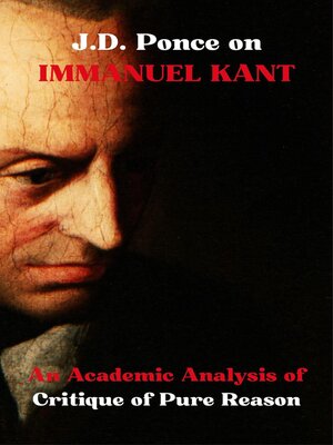 cover image of J.D. Ponce on Immanuel Kant